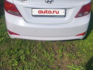 2016 Hyundai Solaris I Рестайлинг, белый, 950000 рублей, вид 4