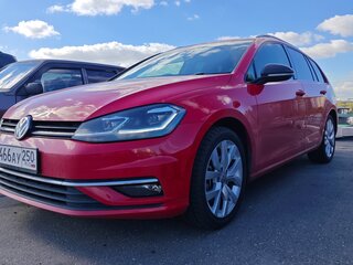 2017 Volkswagen Golf VII Рестайлинг, красный, 1590000 рублей, вид 1