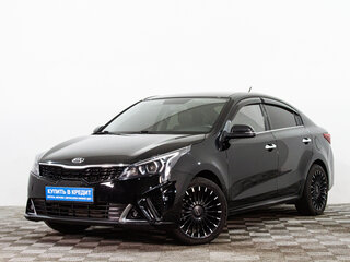 2020 Kia Rio IV Рестайлинг, чёрный, 1559000 рублей, вид 3