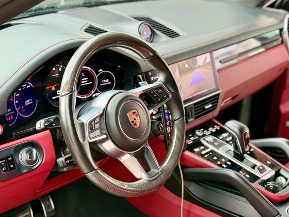 2021 Porsche Cayenne Coupé III, чёрный - вид 7