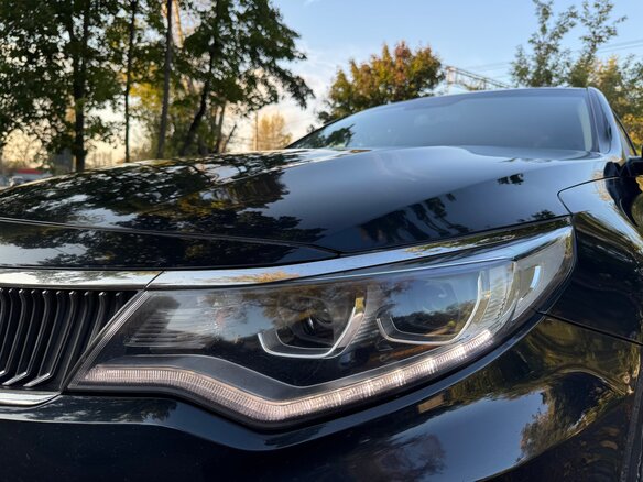 2019 Kia Optima IV Рестайлинг, синий, 1855000 рублей - вид 19