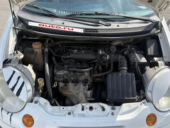 2012 Daewoo Matiz I Рестайлинг, белый, 100000 рублей - вид 6