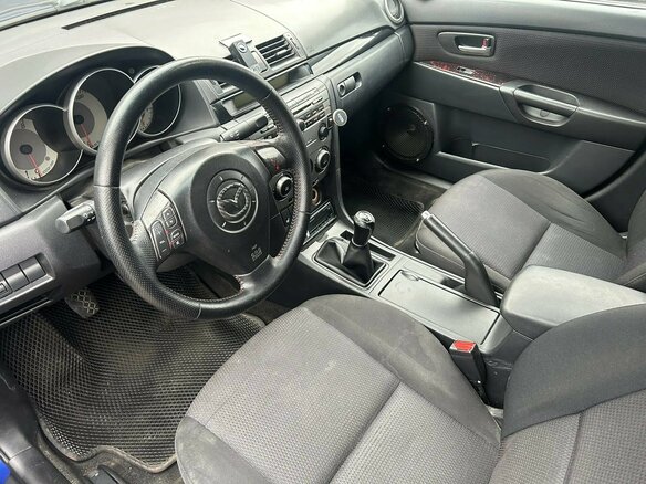 2007 Mazda 3 I (BK) Рестайлинг, синий - вид 7