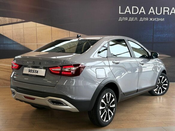 2026 Lada (ВАЗ) Vesta Cross I Рестайлинг (NG), серый - вид 6