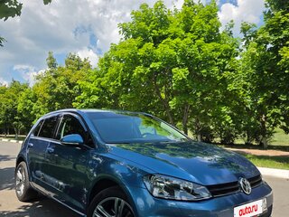 2013 Volkswagen Golf VII, голубой, 1185000 рублей, вид 1