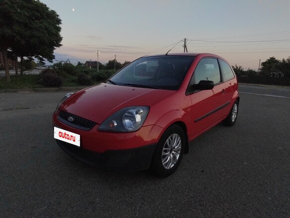 2007 Ford Fiesta Mk5, красный, 399900 рублей - вид 13