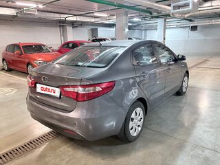 2012 Kia Rio III, серый, 1300000 рублей, вид 4