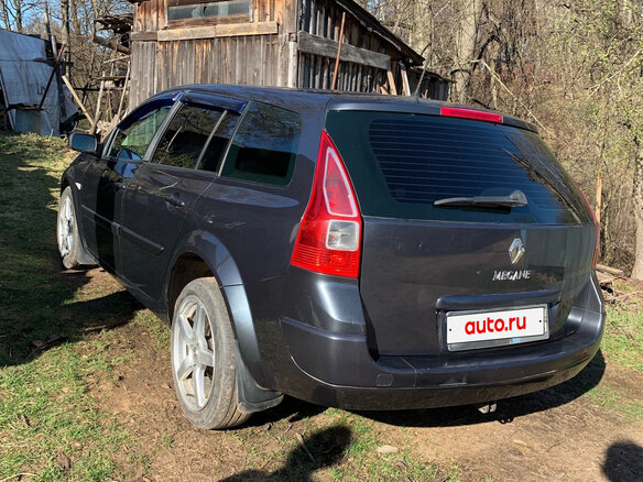 2009 Renault Megane II Рестайлинг, серый, 580000 рублей - вид 6