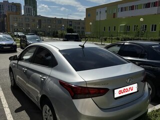 2019 Hyundai Solaris II, серебристый, 1260000 рублей, вид 3
