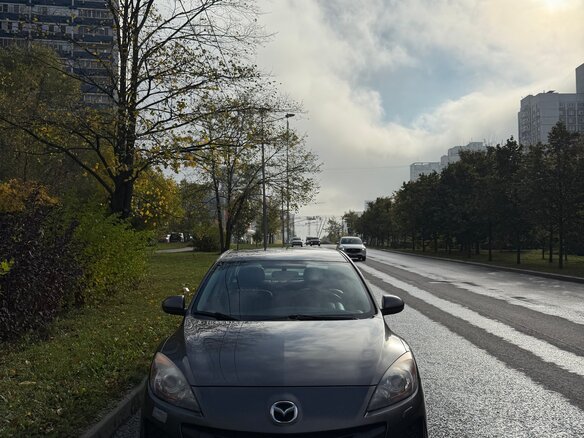 2012 Mazda 3 II (BL) Рестайлинг, серый, 670000 рублей - вид 1