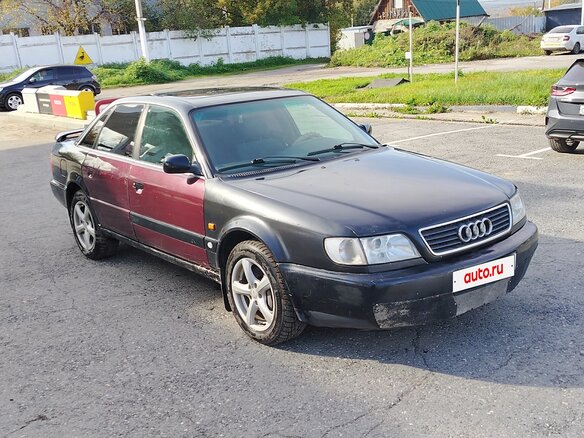 1995 Audi S6 I (C4), чёрный, 400000 рублей - вид 1