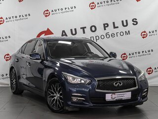 2016 Infiniti Q50 I, синий, 1709000 рублей, вид 1
