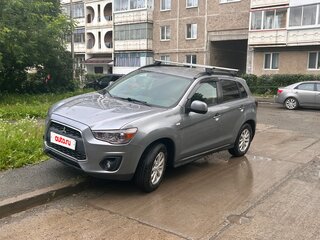 2014 Mitsubishi ASX I Рестайлинг, серый, 990000 рублей, вид 1