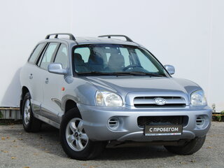 2008 Hyundai Santa Fe Classic Classic, серебристый, 1010000 рублей, вид 3