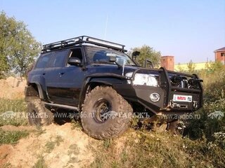 2009 Nissan Patrol V (Y61) Рестайлинг, чёрный, 3890000 рублей, вид 2