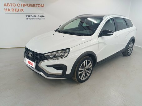 2024 Lada (ВАЗ) Vesta SW Cross I Рестайлинг (NG), белый, 1373000 рублей, вид 3