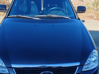 2012 Lada (ВАЗ) Priora I, чёрный, 460000 рублей, вид 4