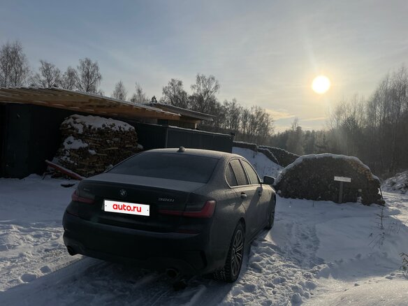 2020 BMW 3 серии 320i xDrive VII (G2x), чёрный, 3500000 рублей - вид 7