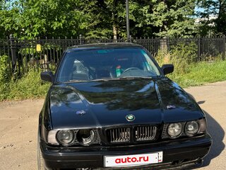 1992 BMW 5 серии 520i III (E34), чёрный, 580000 рублей, вид 3