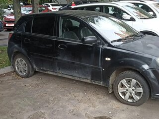 2010 Kia Rio II Рестайлинг, чёрный, 250000 рублей, вид 2