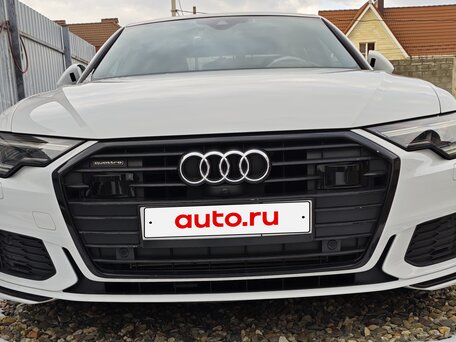 2020 Audi A6 45 TFSI V (C8), белый, 4650000 рублей, вид 4