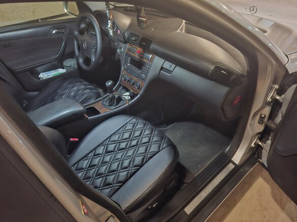 2004 Mercedes-Benz C-Класс 200 II (W203) Рестайлинг, серебристый - вид 5