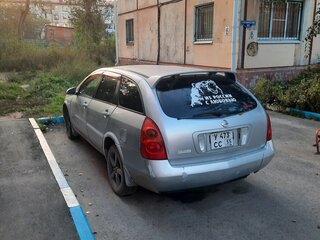 2001 Nissan Primera III (P12), серебристый, 260000 рублей, вид 3