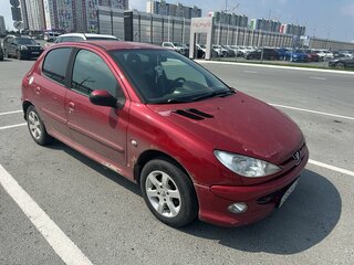 2007 Peugeot 206, красный, 250000 рублей, вид 2