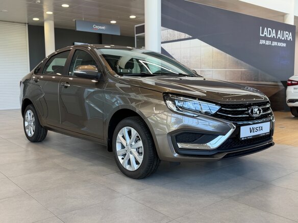 2026 Lada (ВАЗ) Vesta I Рестайлинг (NG), коричневый, 1862000 рублей - вид 3