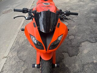 2011 Kawasaki ZX-6R Ninja, оранжевый, 850000 рублей, вид 3
