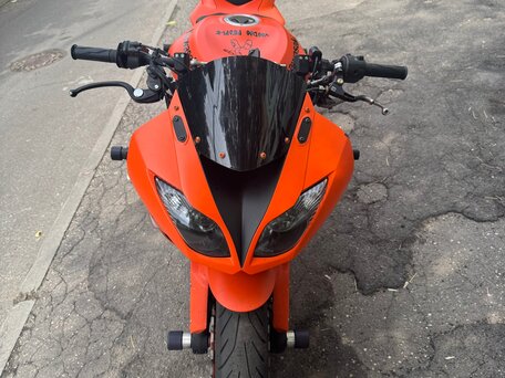 2011 Kawasaki ZX-6R Ninja, оранжевый, 850000 рублей, вид 3