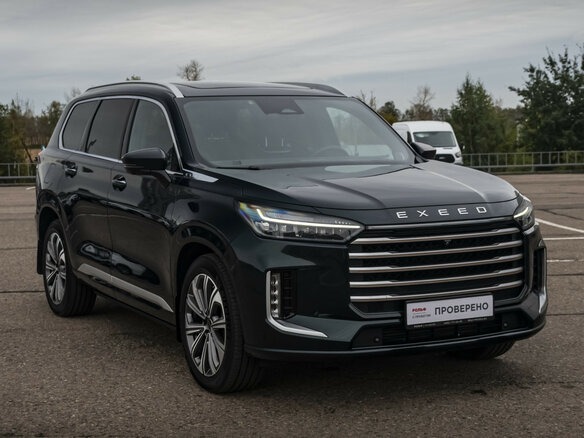 2023 Exeed VX I Рестайлинг, зелёный - вид 2