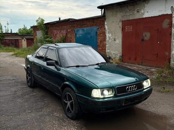 1991 Audi 80 V (B4), зелёный, 310000 рублей - вид 2