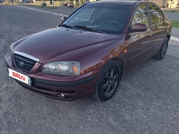 2010 Hyundai Elantra ТагАЗ III (XD2) Рестайлинг, красный