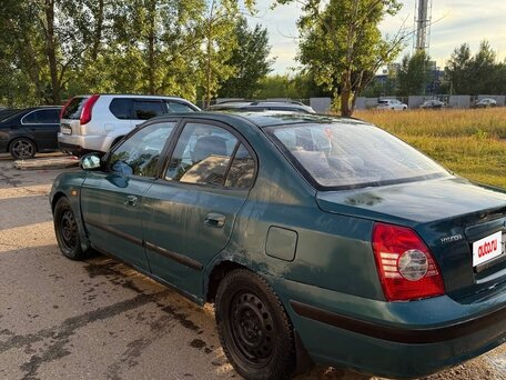 2004 Hyundai Elantra III (XD2) Рестайлинг, зелёный, вид 4