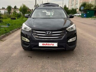2013 Hyundai Santa Fe III, чёрный, 1650000 рублей, вид 1