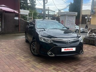 2014 Toyota Camry VII (XV50) Рестайлинг, чёрный, 1770000 рублей, вид 1