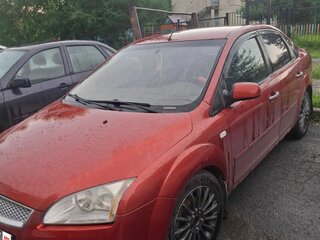 2007 Ford Focus II Рестайлинг, красный, 500000 рублей, вид 1