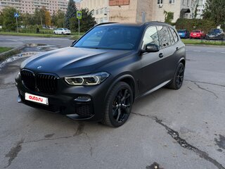 2019 BMW X5 40i IV (G05/G18), чёрный, 7100000 рублей, вид 1