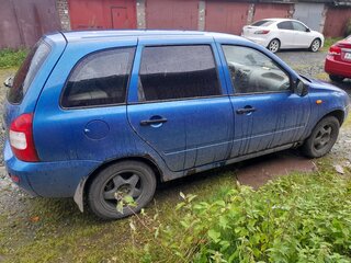 2008 Lada (ВАЗ) Kalina I, синий, 110000 рублей, вид 3