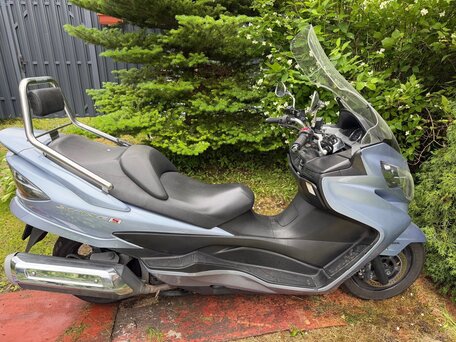 2010 Suzuki Burgman (SkyWave) 400, голубой, 330000 рублей, вид 4