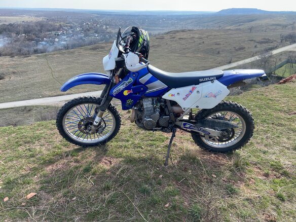 2008 Suzuki DR-Z 400, синий, 350000 рублей - вид 4