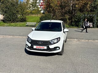 2020 Lada (ВАЗ) Granta I Рестайлинг, белый, 530000 рублей, вид 1