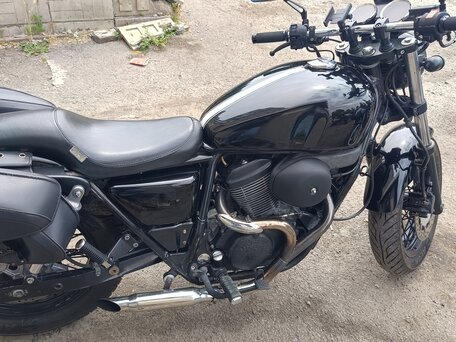 1996 Honda VRX 400, чёрный, 280000 рублей, вид 4