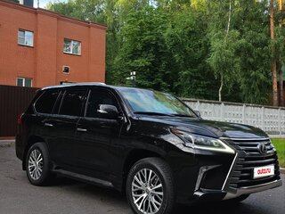 2017 Lexus LX 570 III Рестайлинг 2, чёрный, 12000000 рублей, вид 4