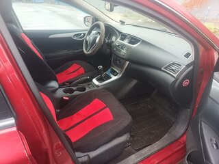 2014 Nissan Sentra VII (B17), красный, 600000 рублей, вид 5