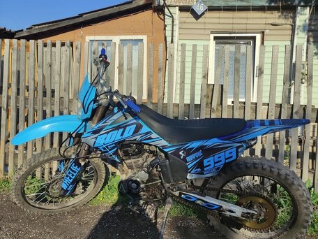 2010 Motoland XR250, голубой, 80000 рублей, вид 2