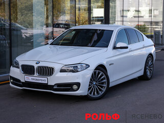 2013 BMW 5 серии 520i VI (F10/F11/F07) Рестайлинг, белый, 2098000 рублей, вид 1