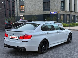 2015 BMW 5 серии Long 528Li xDrive VI (F10/F11/F07) Рестайлинг, белый, 1990000 рублей, вид 5