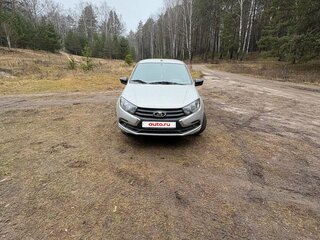 2020 Lada (ВАЗ) Granta I Рестайлинг, серый, 735000 рублей, вид 3